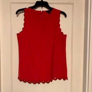Red J. Crew Top